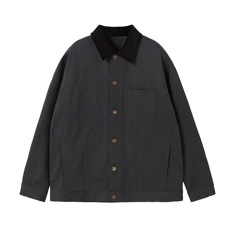 Durable Detroit Cargo Jacket with Corduroy
