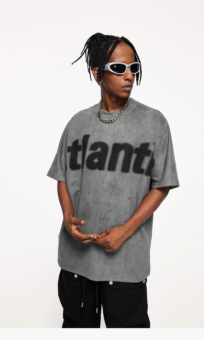 High Street Inflation Oversized Faux T-Shirt