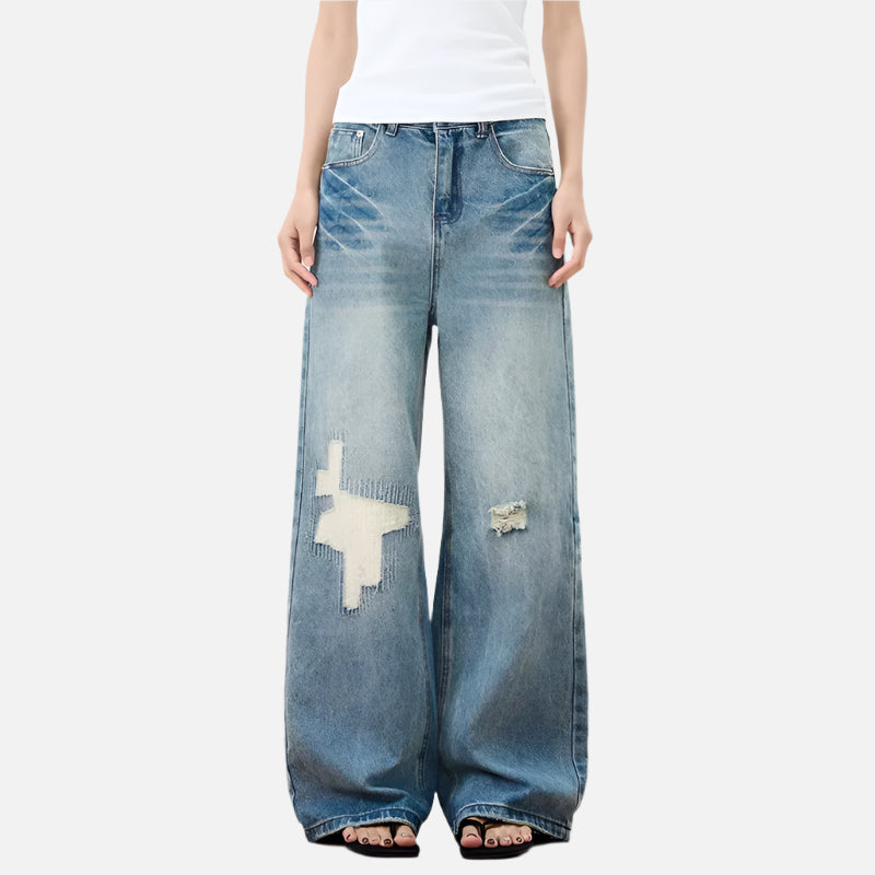 Vintage High Waist Loose Fit Jean