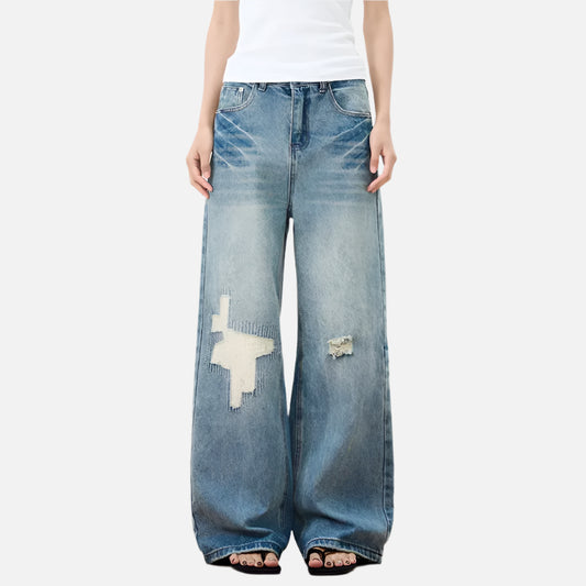 Vintage High Waist Loose Fit Jean