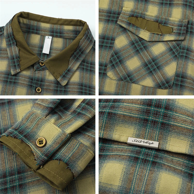 Trendy Checked Casual Women Shirt