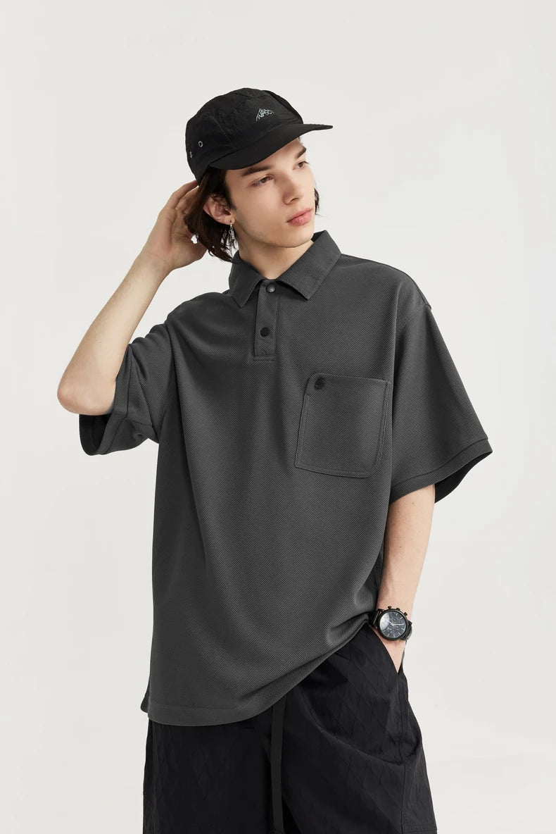Classic Heavyweight Pique Polo T-shirt