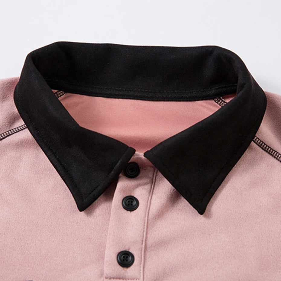 Suede Letter Embroidery Loose T-Shirt