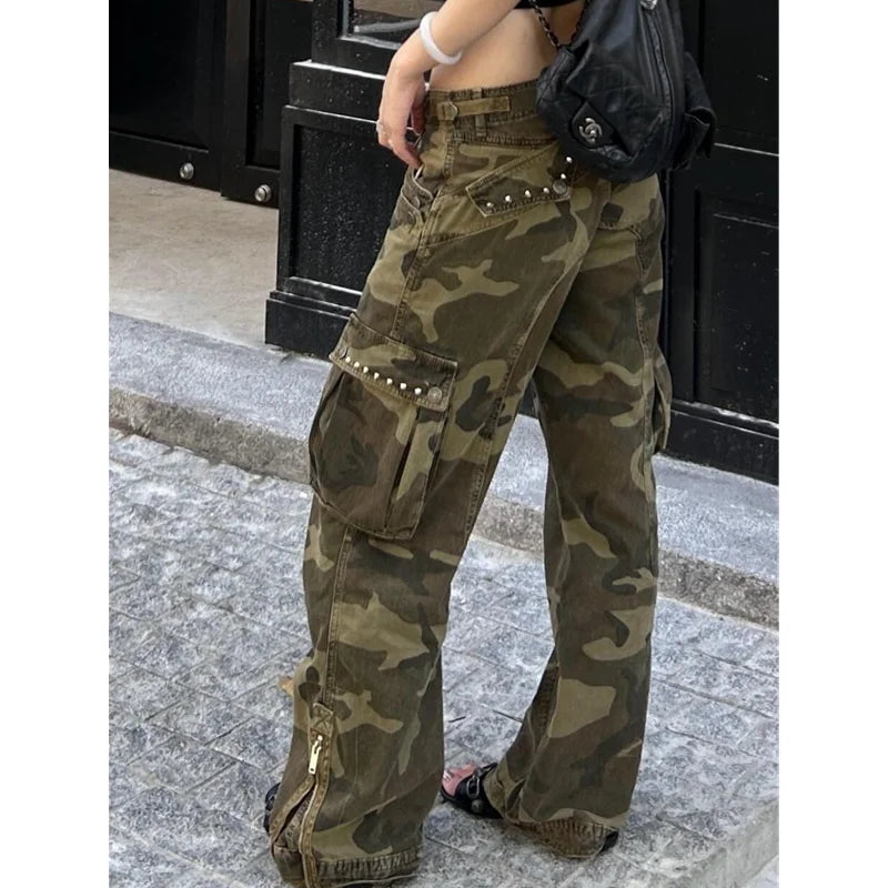 Retro Baggy Wide Leg High-Waist Jeans