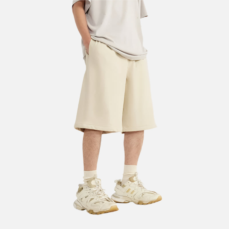 Minimalist Heavyweight Basic Straight Leg Shorts