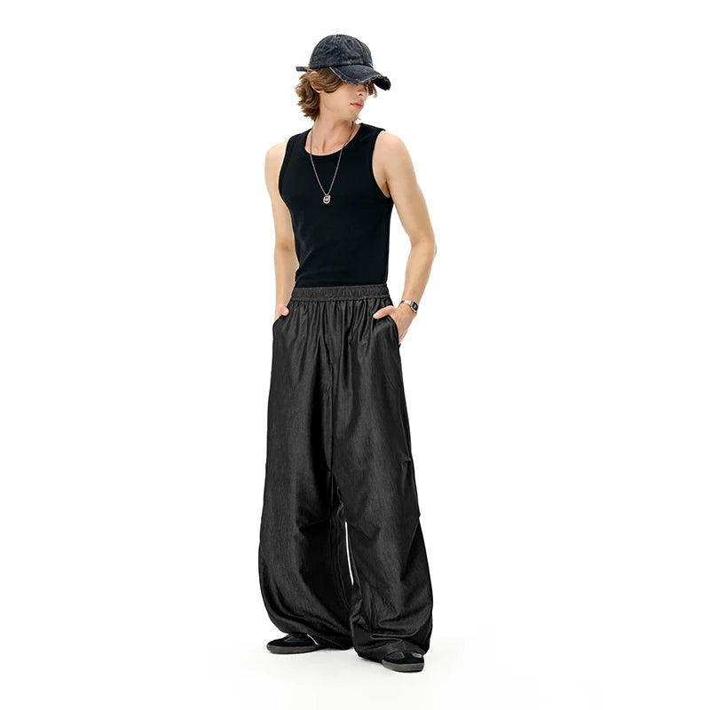Quick Dry Breathable Wide Leg Jeans