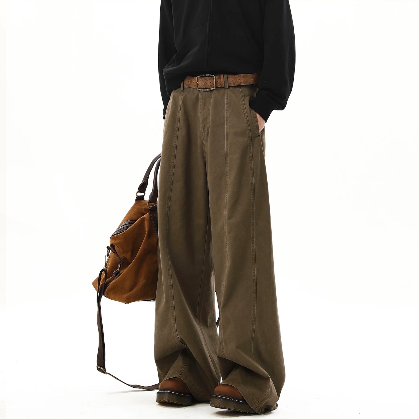 Vintage Wide Leg Elegant Pants