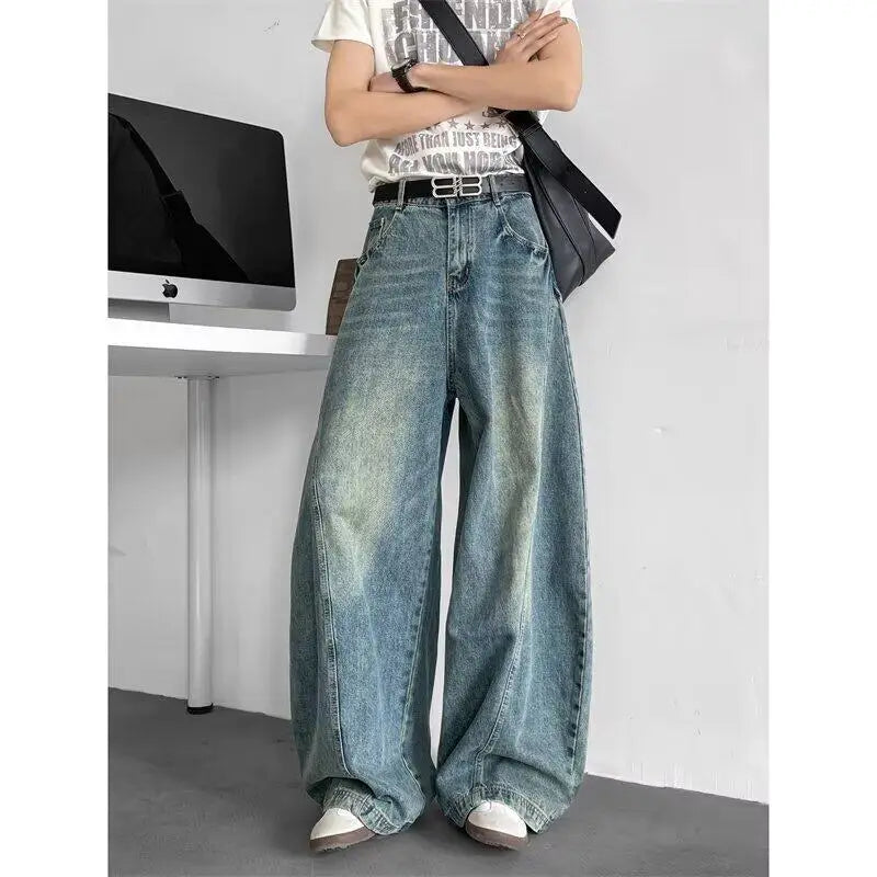 Baggy Wide Leg Hip Hop Jeans