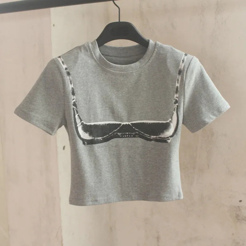 Vintage American Short Sleeve Womens T-Shirt