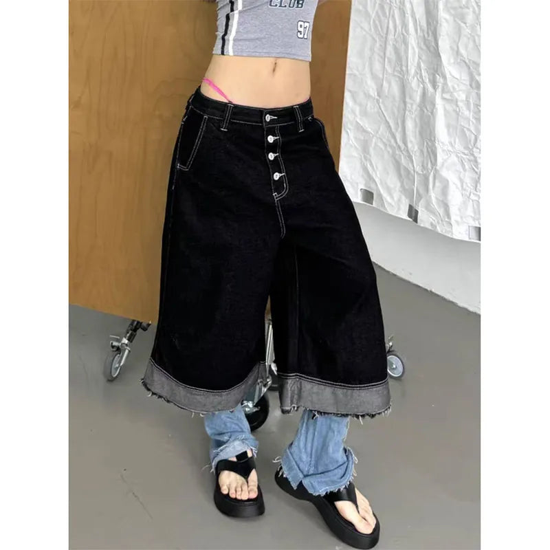 Vintage Low Rise Denim Shorts