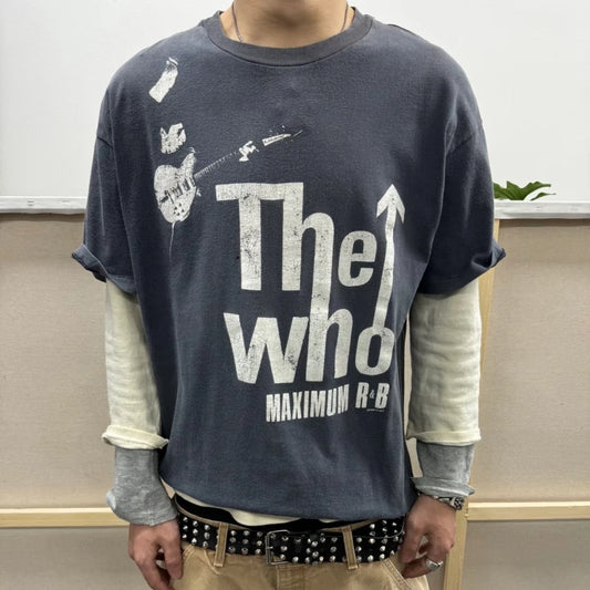 Retro Classic Graphic Print T-Shirt