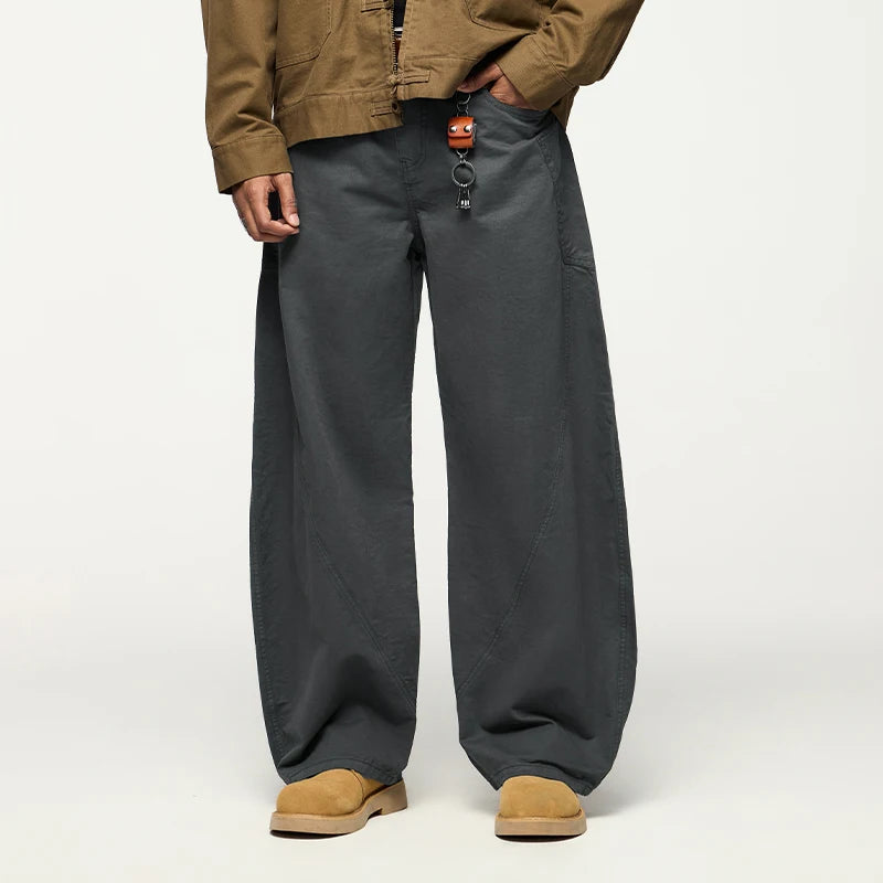 Vintage Loose Washed Cargo Pants