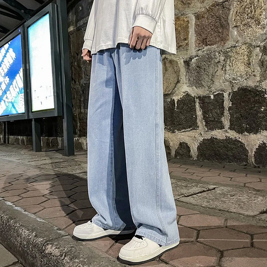 High Street Korean Style Loose Jeans