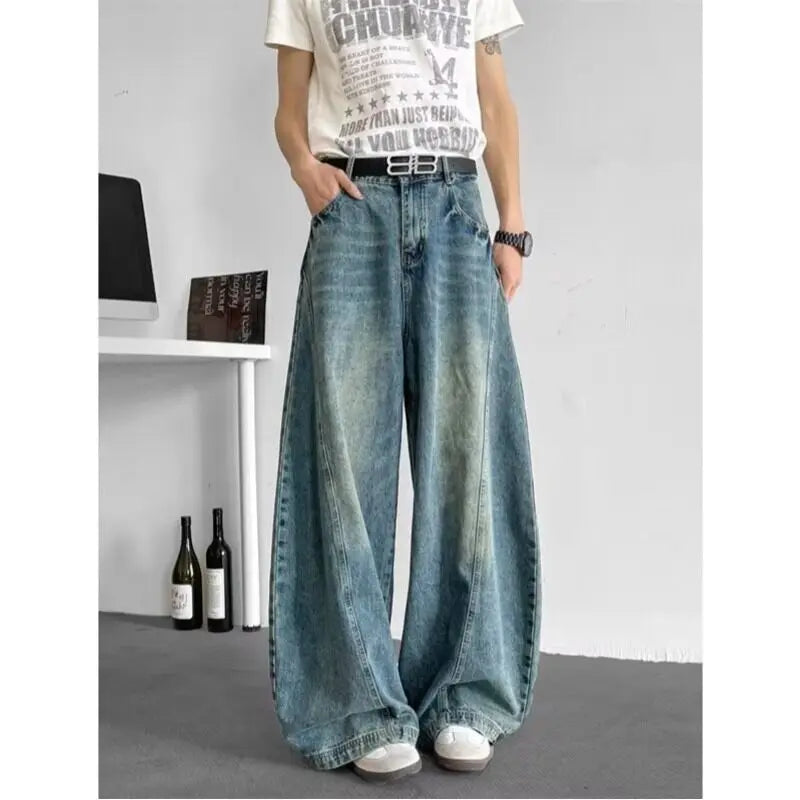 Baggy Wide Leg Hip Hop Jeans