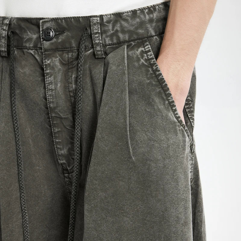 American Style Washed Cargo Shorts