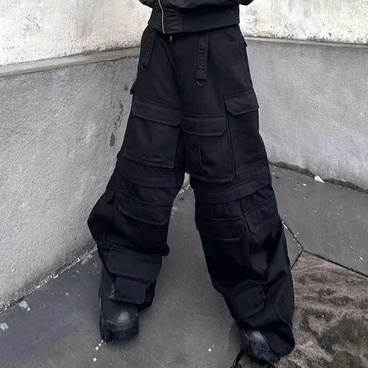 Retro Hip Hop Wide Leg Pants