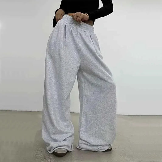 High Waist Loose Wide Leg Pants