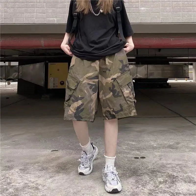 Camouflage Cargo shorts Vintage Y2K