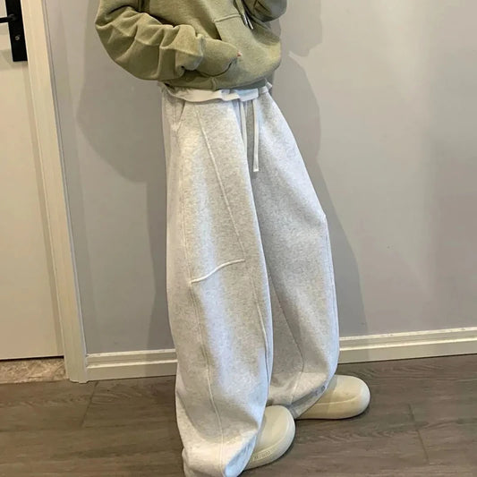 Warm Cozy High Waist Jogging Pants