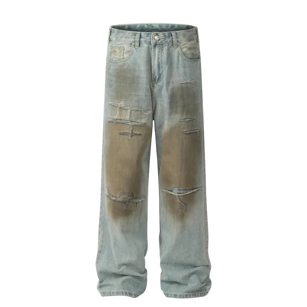 Vintage Distressed Wasteland Y2K Jeans