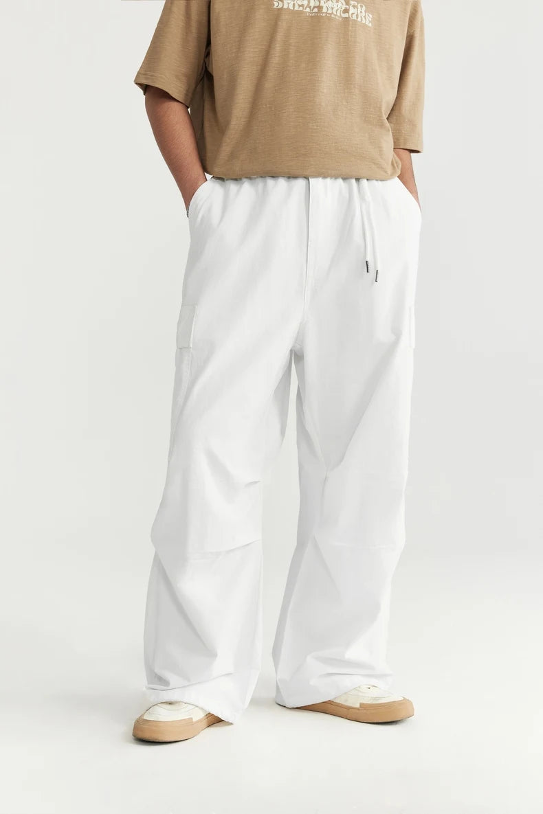 Trendy Wide Leg Cargo Pants