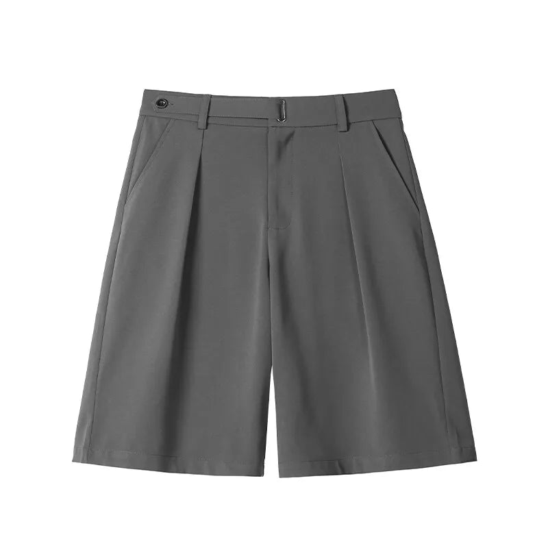 Black Korean Casual Summer Baggy Shorts