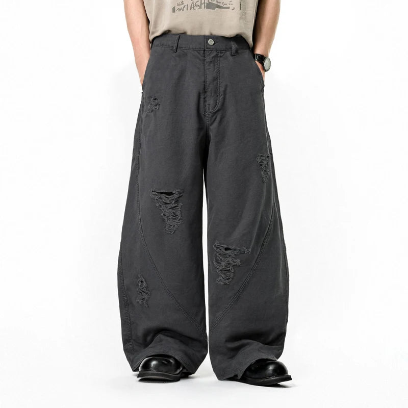 Vintage Distressed Cargo Pants