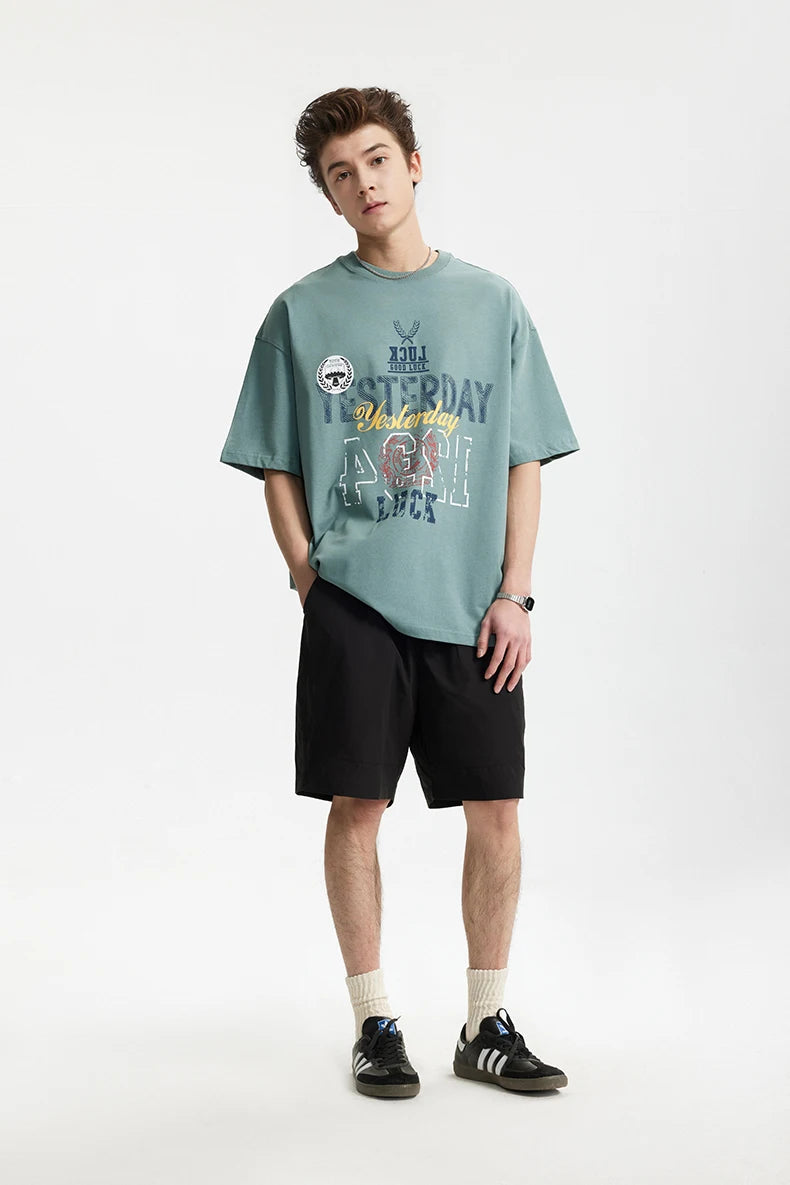 Vintage American Loose Fit Cotton T-Shirt