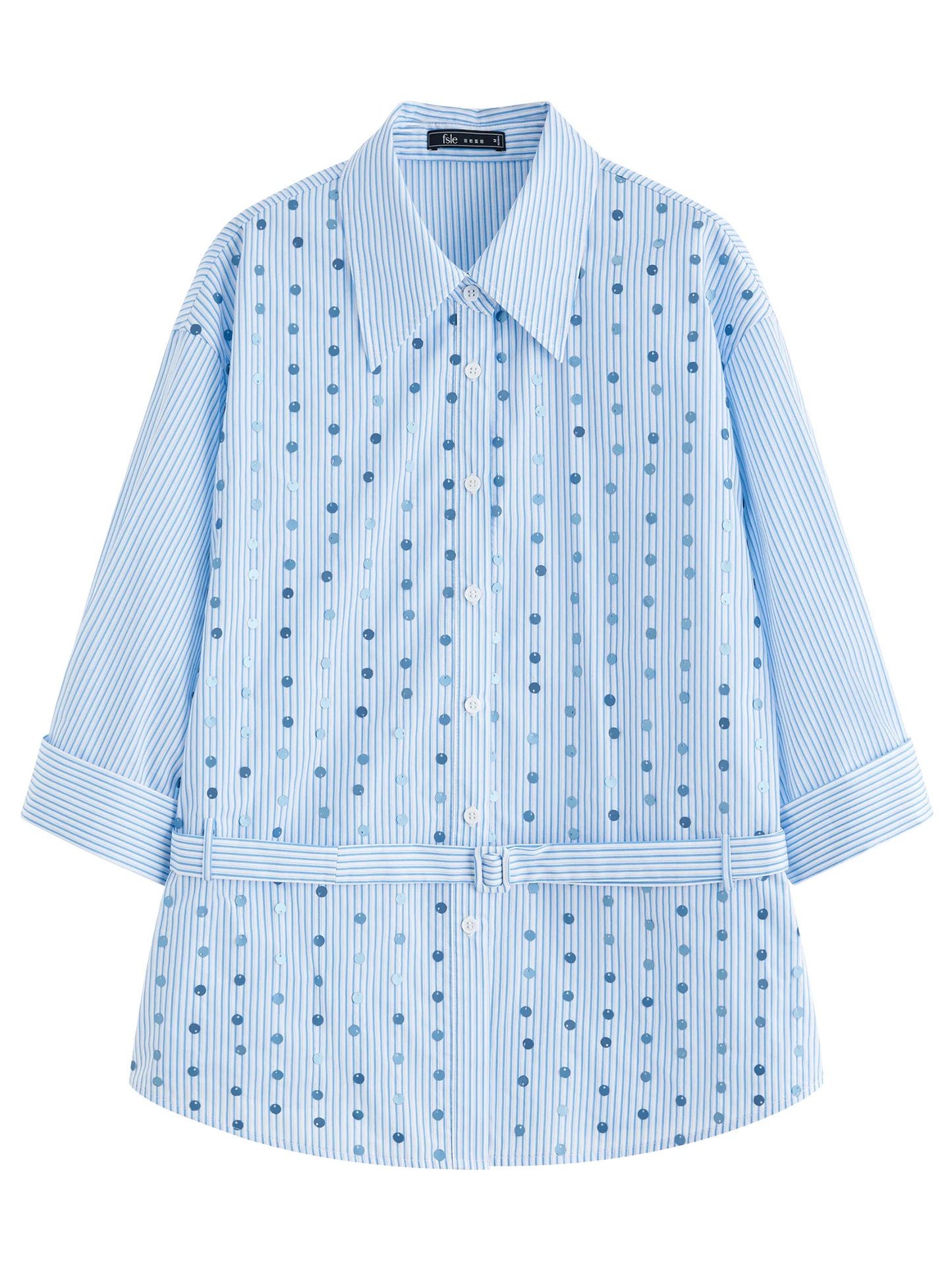 Elegant Sequined Premium Shimmer Blouse