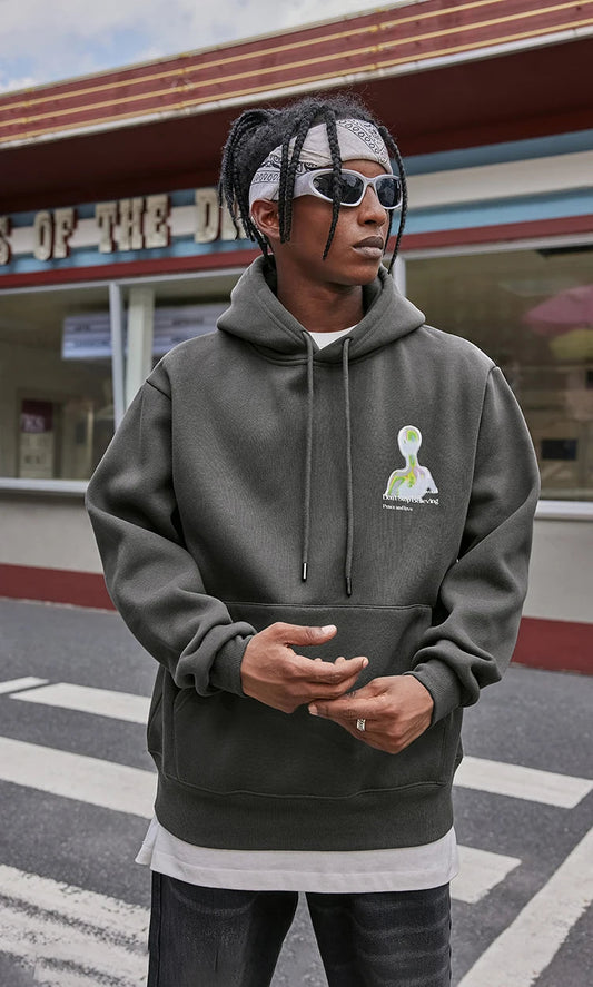 Trendy Hip Hop Graphic Hoodies