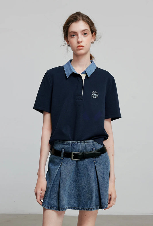 Chic Short Sleeve Spring T-Shirt