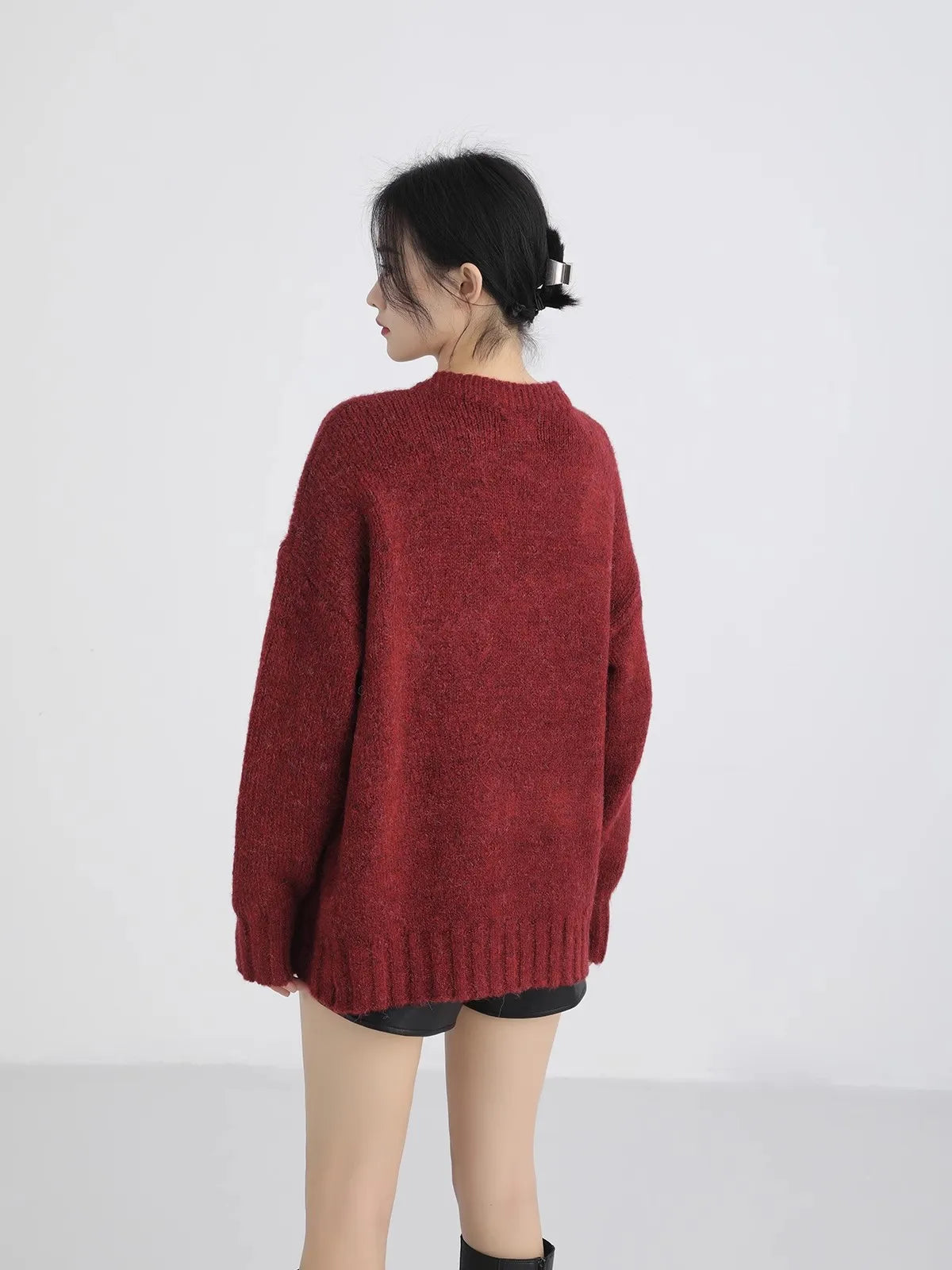 Oversize Cute Rabbit Sweater Autumn Winter